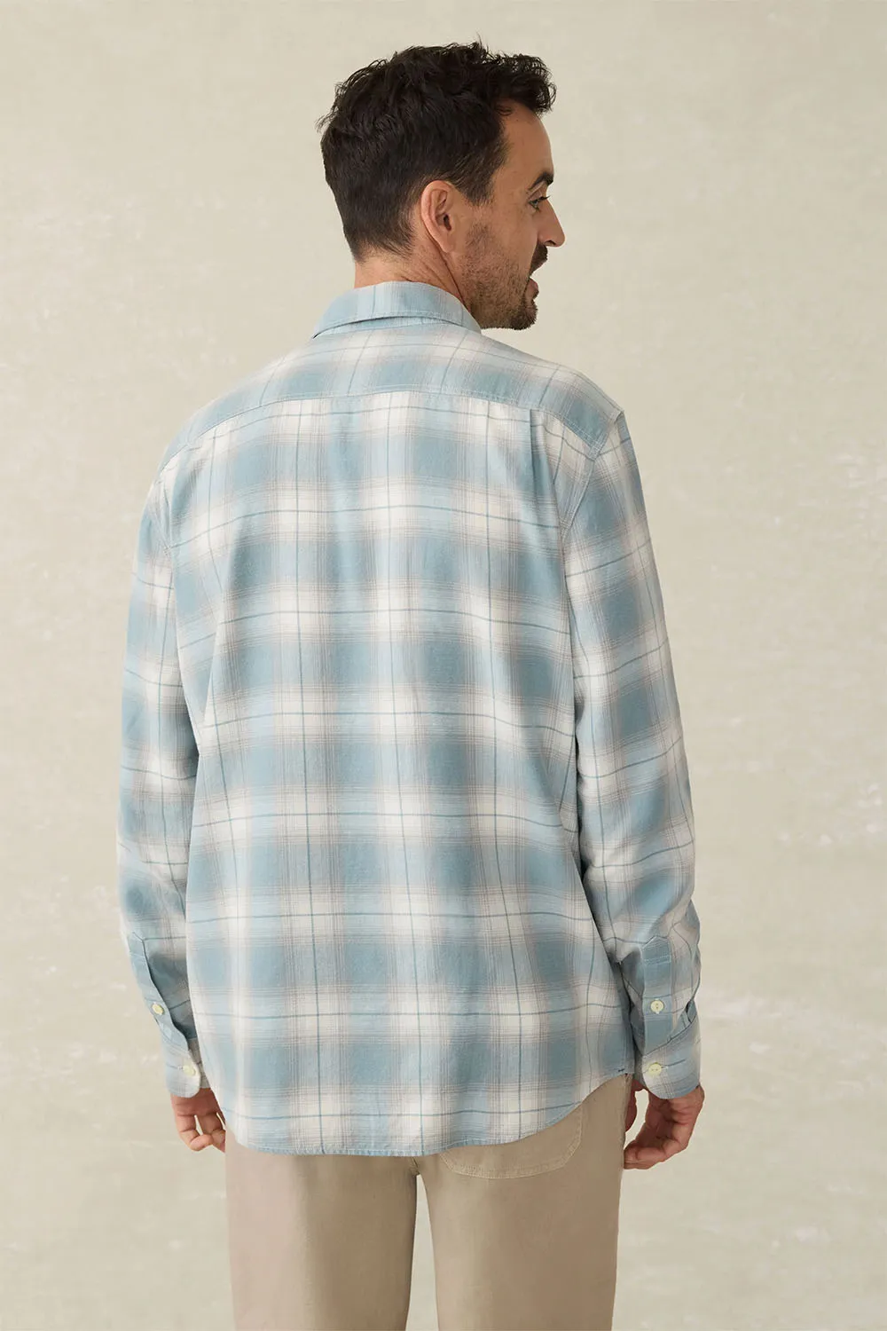 TRIED AND TRUE WORKSHIRT Emerald Coast Plaid sold by REVOLVR Menswear product image thumbnail 3