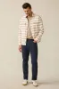 WAVEBREAKER SHIRT Dune Sky Stripe sold by REVOLVR Menswear
