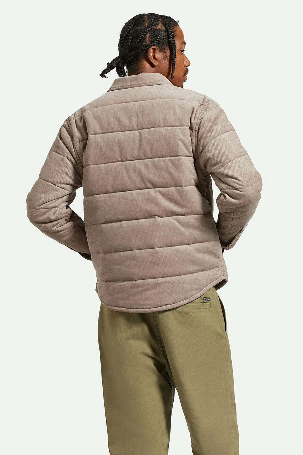 CASS JACKET Cinder Grey Cord sold by REVOLVR Menswear product image thumbnail 4