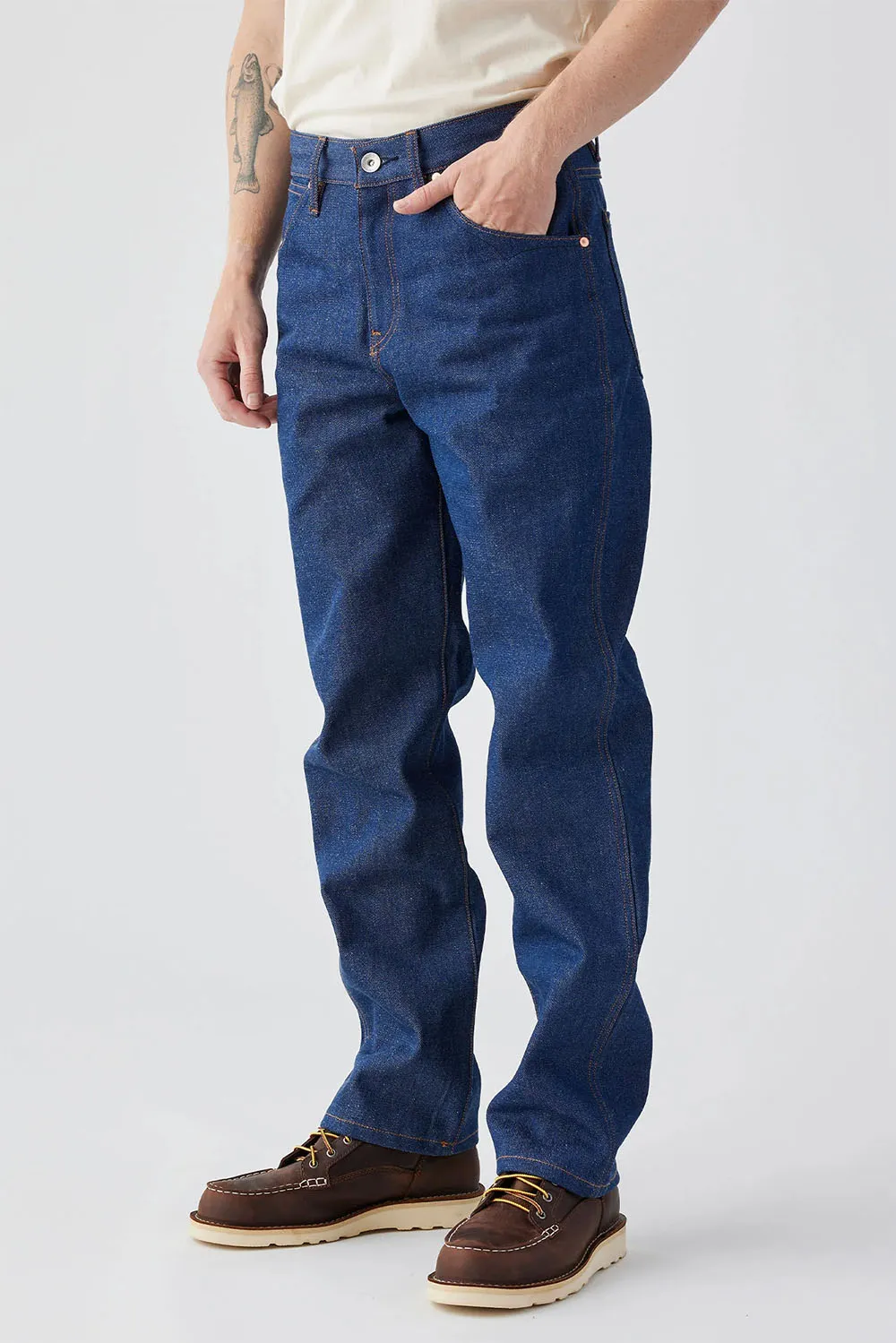 AUTRY JEAN - RAW INDIGO sold by REVOLVR Menswear product image thumbnail 3