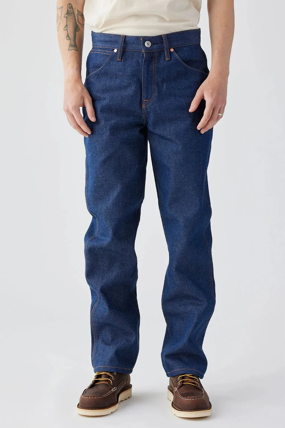 AUTRY JEAN - RAW INDIGO sold by REVOLVR Menswear product image thumbnail 2
