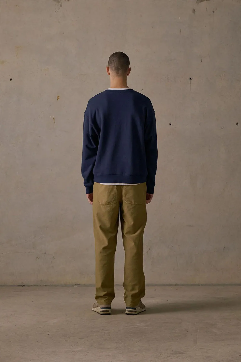 HOTLINE CREW Dark Blue sold by REVOLVR Menswear product image thumbnail 3