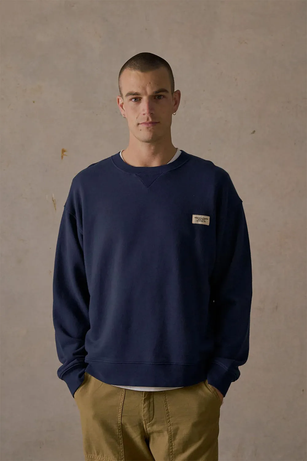HOTLINE CREW Dark Blue sold by REVOLVR Menswear product image thumbnail 4