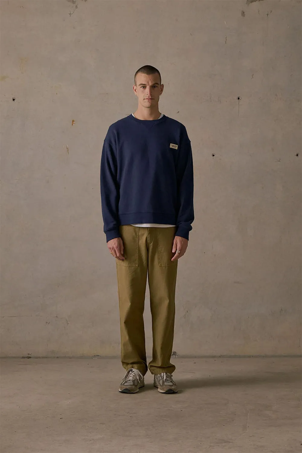 HOTLINE CREW Dark Blue sold by REVOLVR Menswear product image thumbnail 2