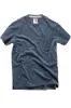 RINGSPUN POCKET TEE Navy sold by REVOLVR Menswear