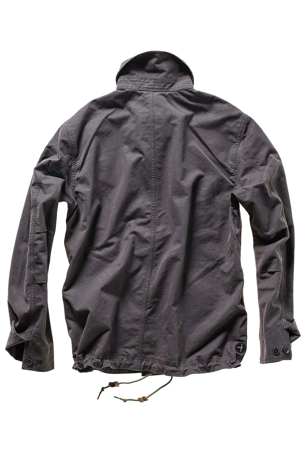 CANVAS CHORE COAT Charcoal sold by REVOLVR Menswear product image thumbnail 3