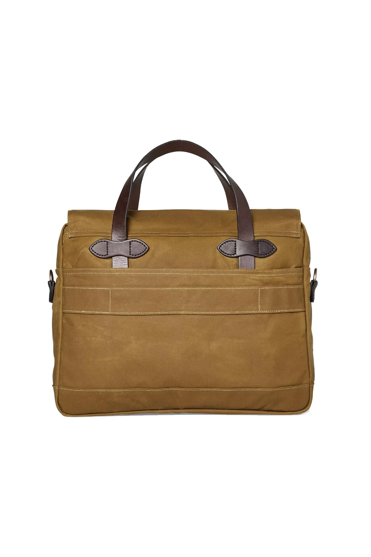 24 HOUR TIN BRIEFCASE Dark Tan sold by REVOLVR Menswear product image thumbnail 3