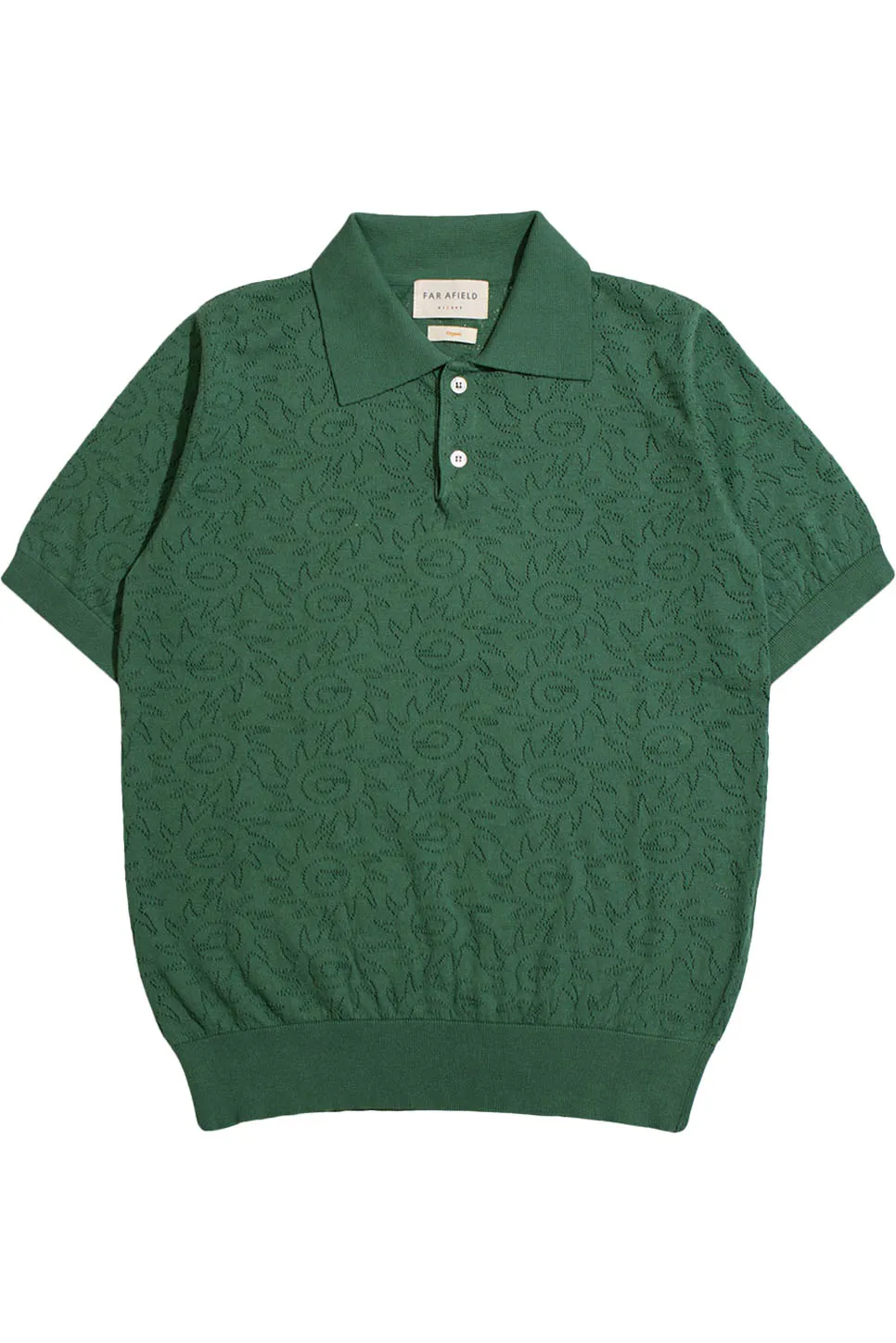 BELSER SS POLO Tropical Green sold by REVOLVR Menswear