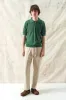 BELSER SS POLO Tropical Green sold by REVOLVR Menswear