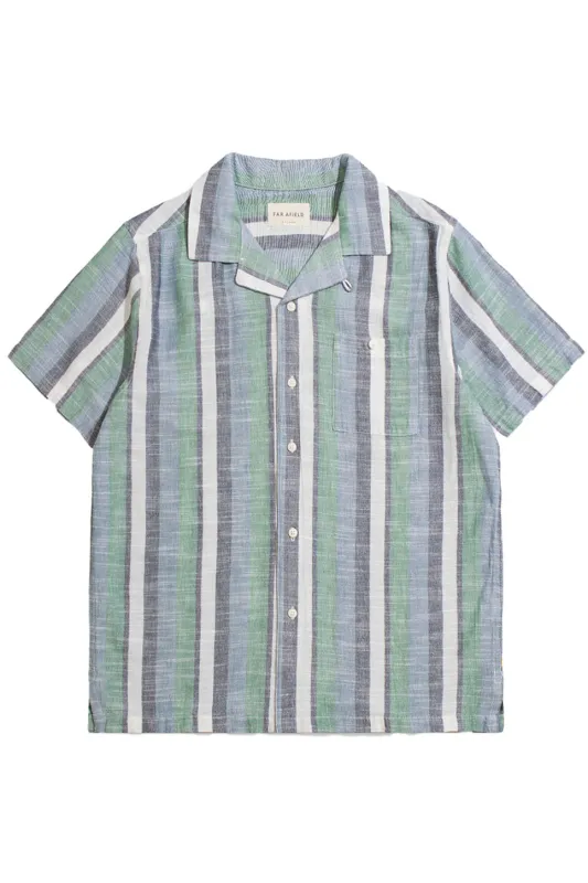 SELLECK SS Blue/Green sold by REVOLVR Menswear