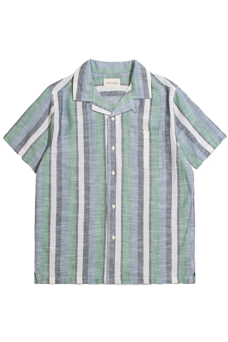SELLECK SS Blue/Green sold by REVOLVR Menswear