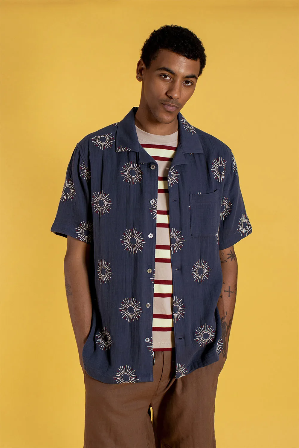 STACHIO SS Navy Iris sold by REVOLVR Menswear product image thumbnail 2