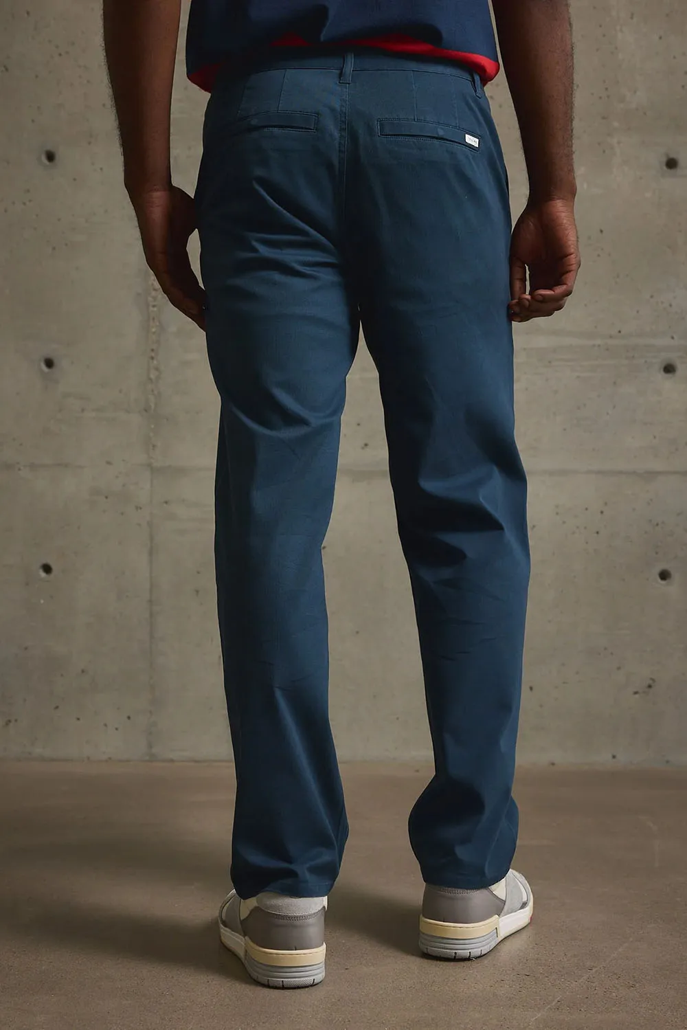 BEDFORD CHINO PANT Navy sold by REVOLVR Menswear product image thumbnail 4