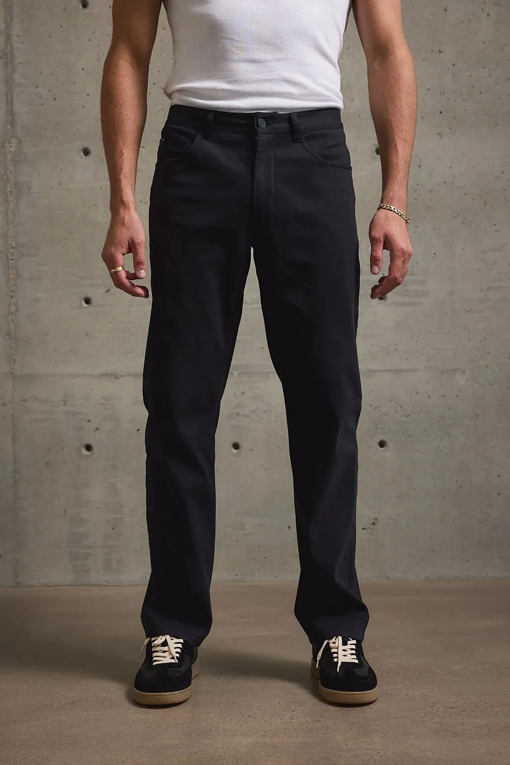 BEDFORD 5-POCKET PANT Black sold by REVOLVR Menswear product image thumbnail 2