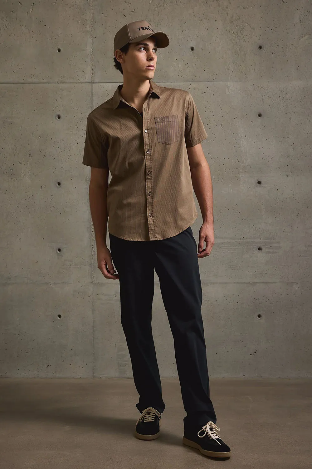 BEDFORD 5-POCKET PANT Black sold by REVOLVR Menswear