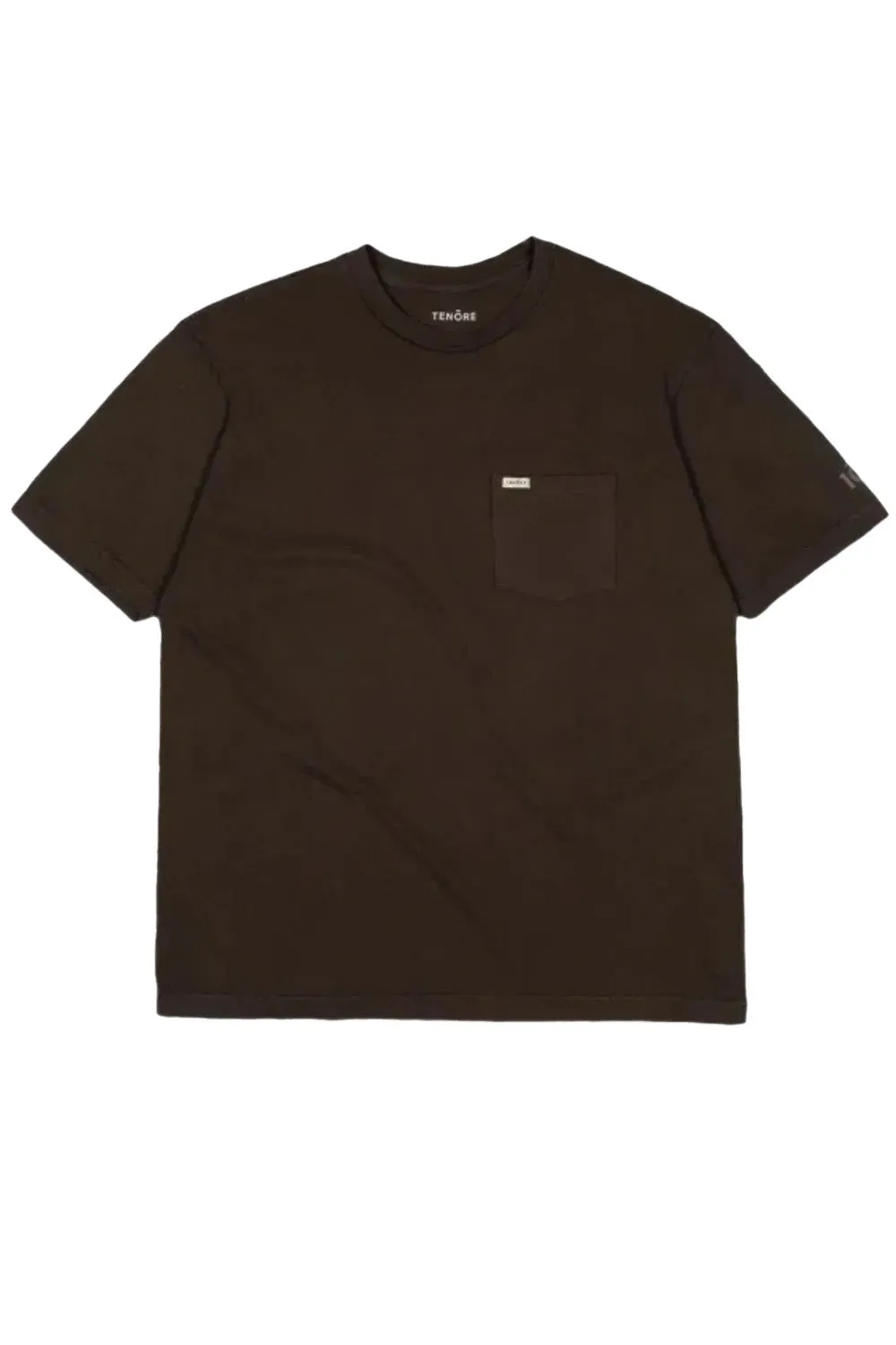 CLASSIC POCKET TEE Bark sold by REVOLVR Menswear