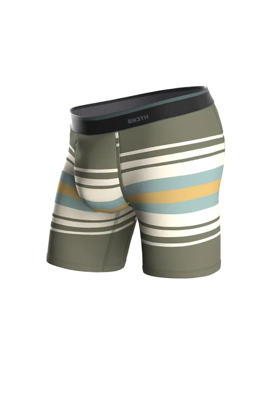 STRIPES PRINTS BOXER Sunday Stripe Pine sold by REVOLVR Menswear