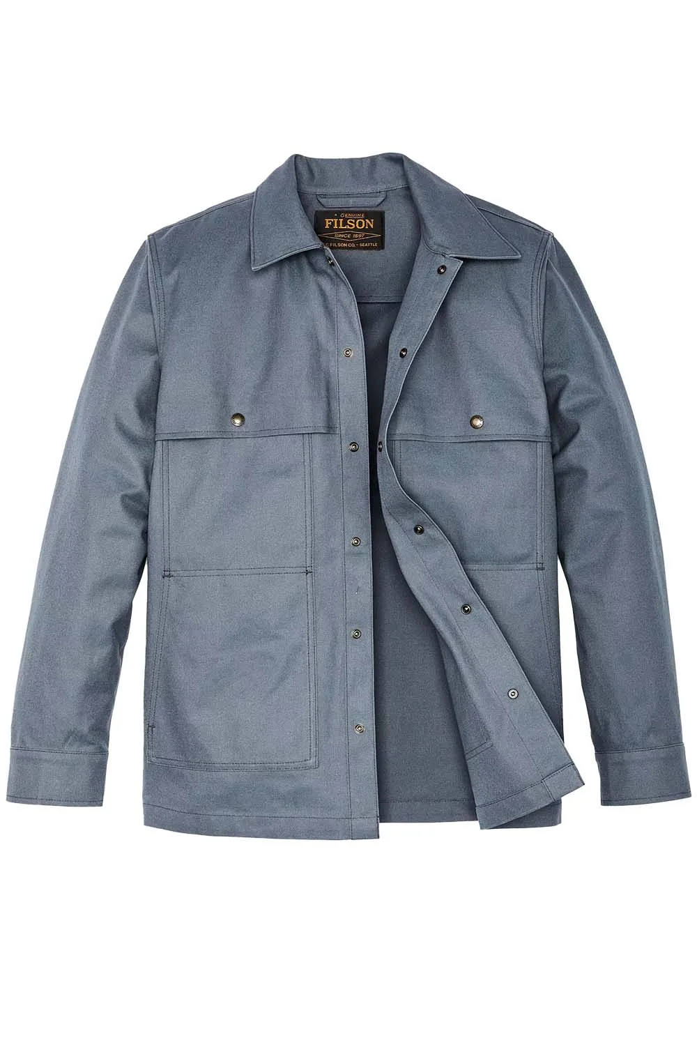 DRY TIN JAC-SHIRT Storm Blue sold by REVOLVR Menswear product image thumbnail 2
