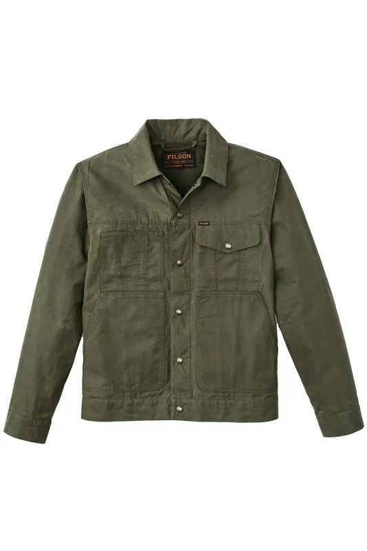 RANGER SHORT CRUISER JACKET Olive sold by REVOLVR Menswear