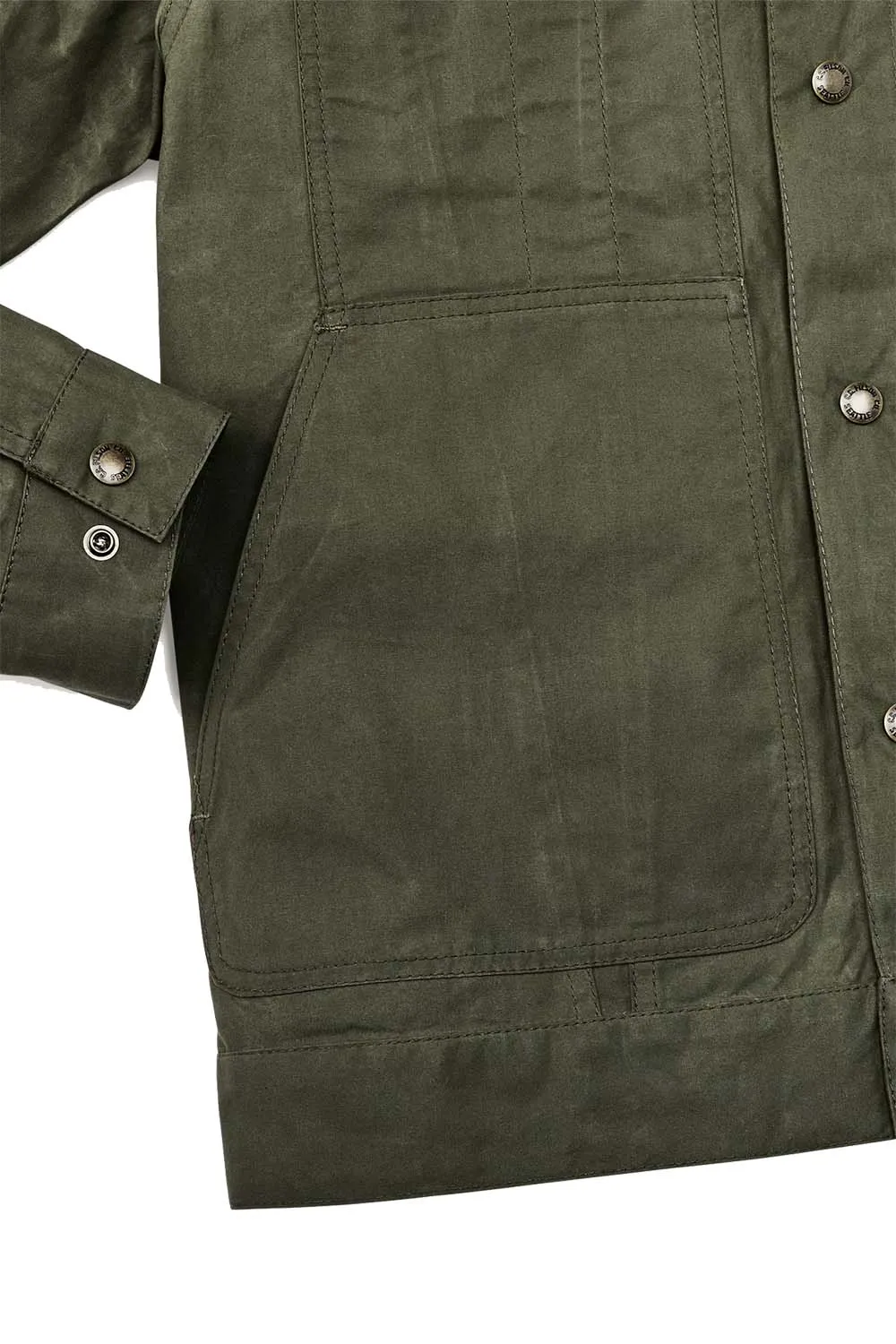 RANGER SHORT CRUISER JACKET Olive sold by REVOLVR Menswear product image thumbnail 5