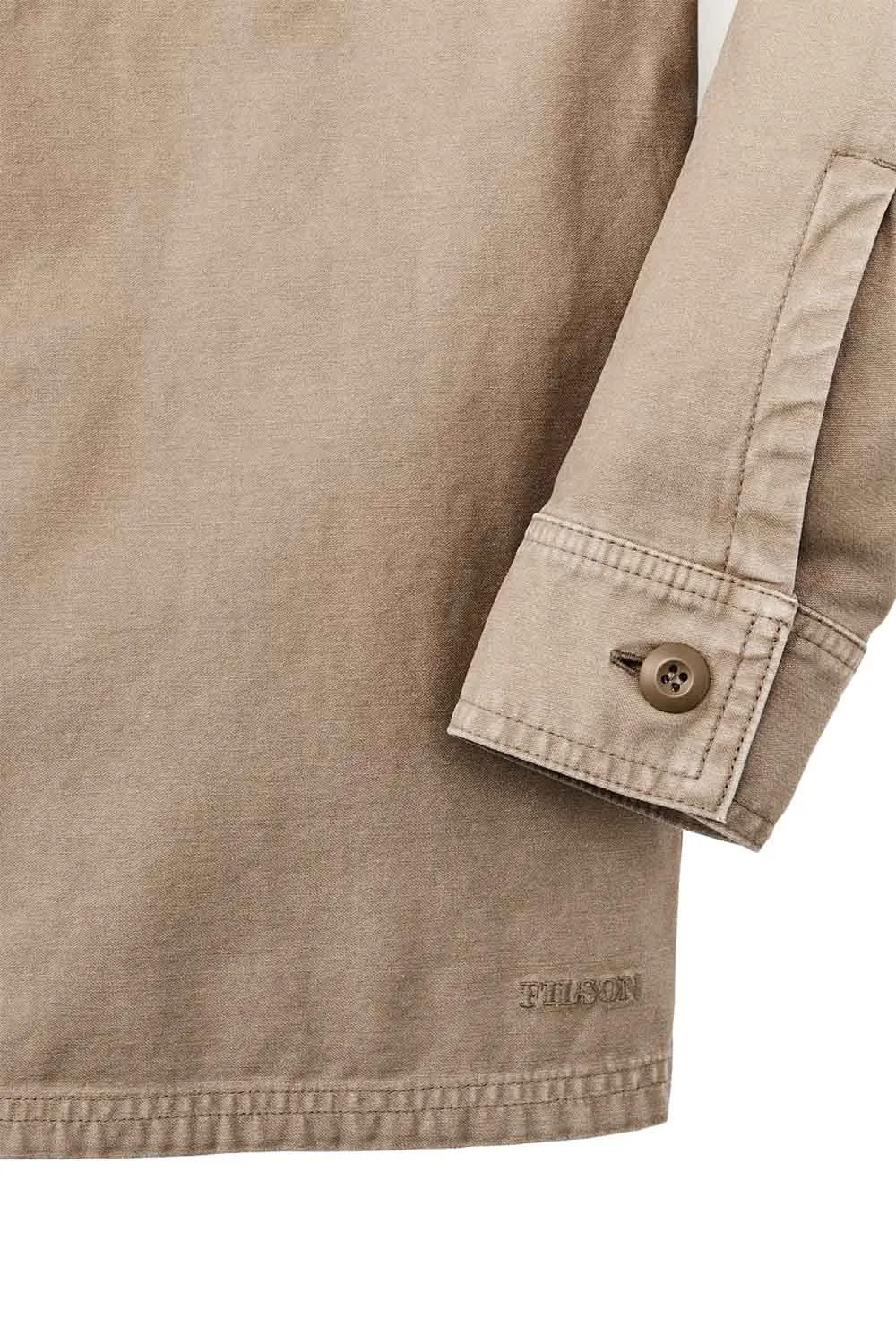 FIELD JAC-SHIRT Gray Khaki sold by REVOLVR Menswear product image thumbnail 4