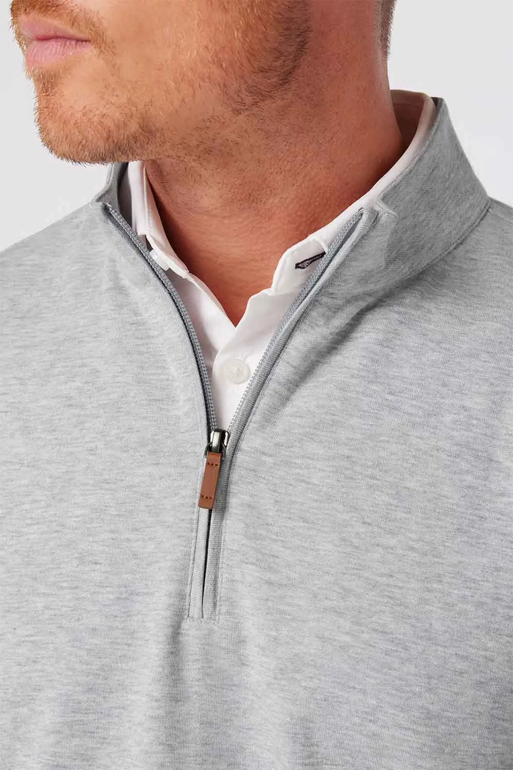 KPI QUARTER ZIP Cool Grey Heather sold by REVOLVR Menswear product image thumbnail 4