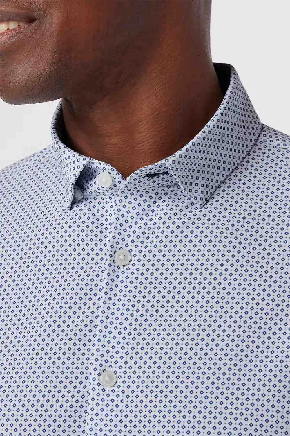 LEEWARD LS Coastal Fjord Diamond Mosaic sold by REVOLVR Menswear product image thumbnail 4