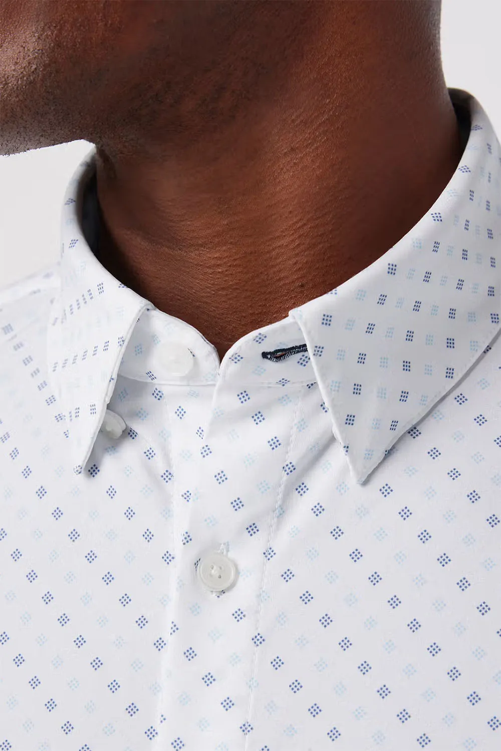 LEEWARD LS White Dot Geo sold by REVOLVR Menswear product image thumbnail 4