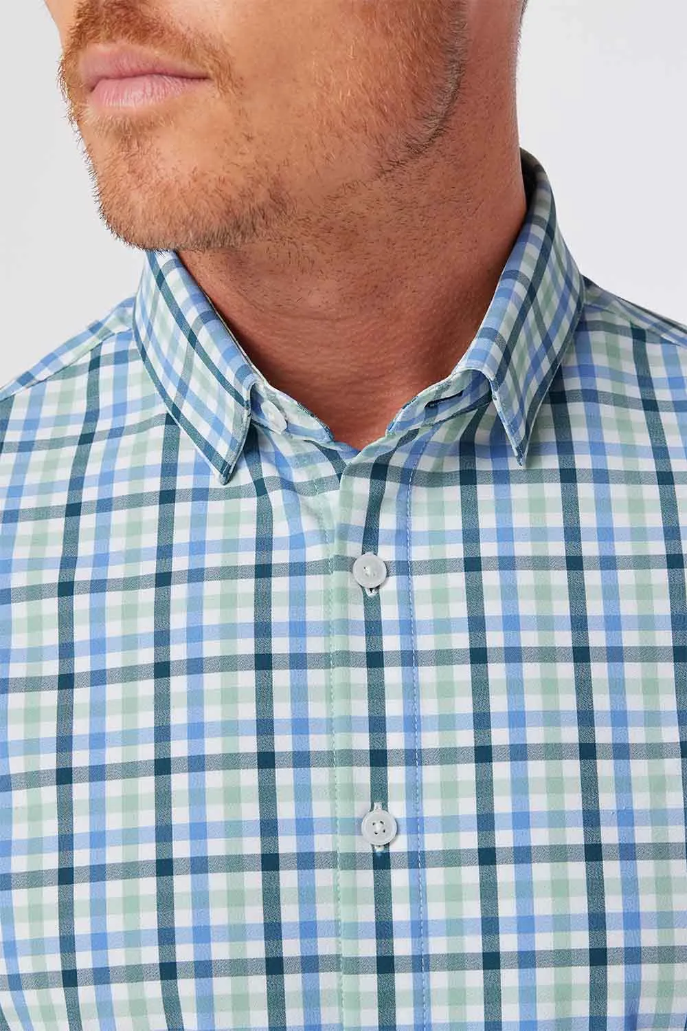 LEEWARD LS Balsam Coastal Plaid sold by REVOLVR Menswear product image thumbnail 2