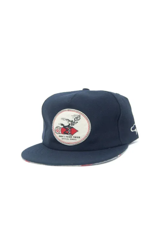 DON'T THINK TWICE WOOL STRAPBACK sold by REVOLVR Menswear
