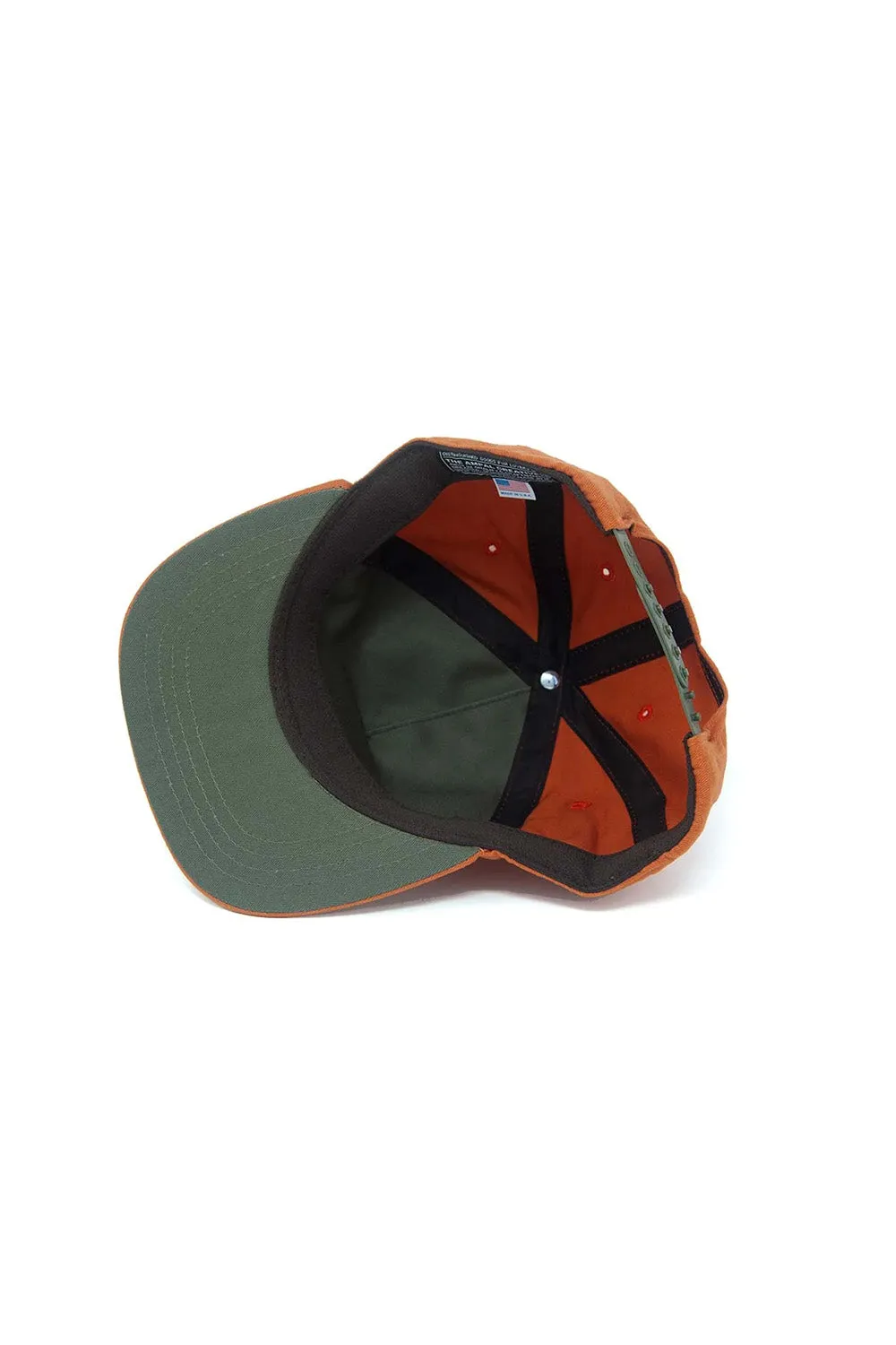 IN THE DIRT II STRAPBACK Burnt Orange sold by REVOLVR Menswear product image thumbnail 3