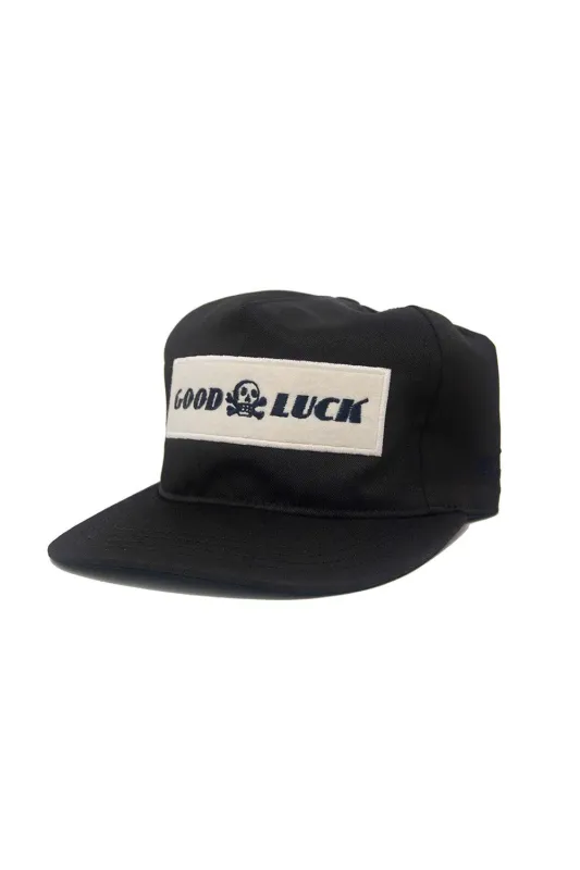 GOOD LUCK SNAPBACK Black sold by REVOLVR Menswear
