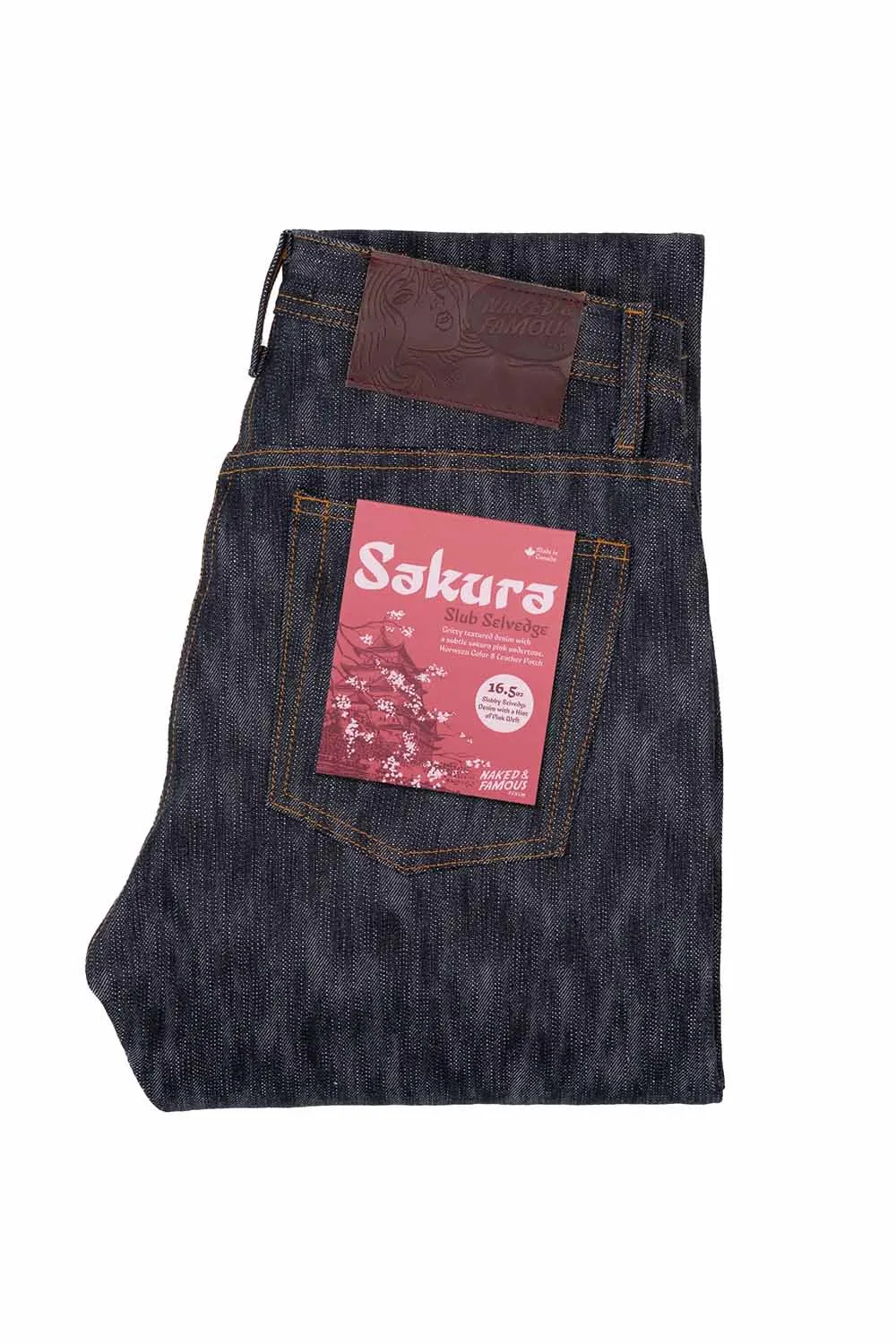 WEIRD GUY - SAKURA SLUB SELVEDGE sold by REVOLVR Menswear