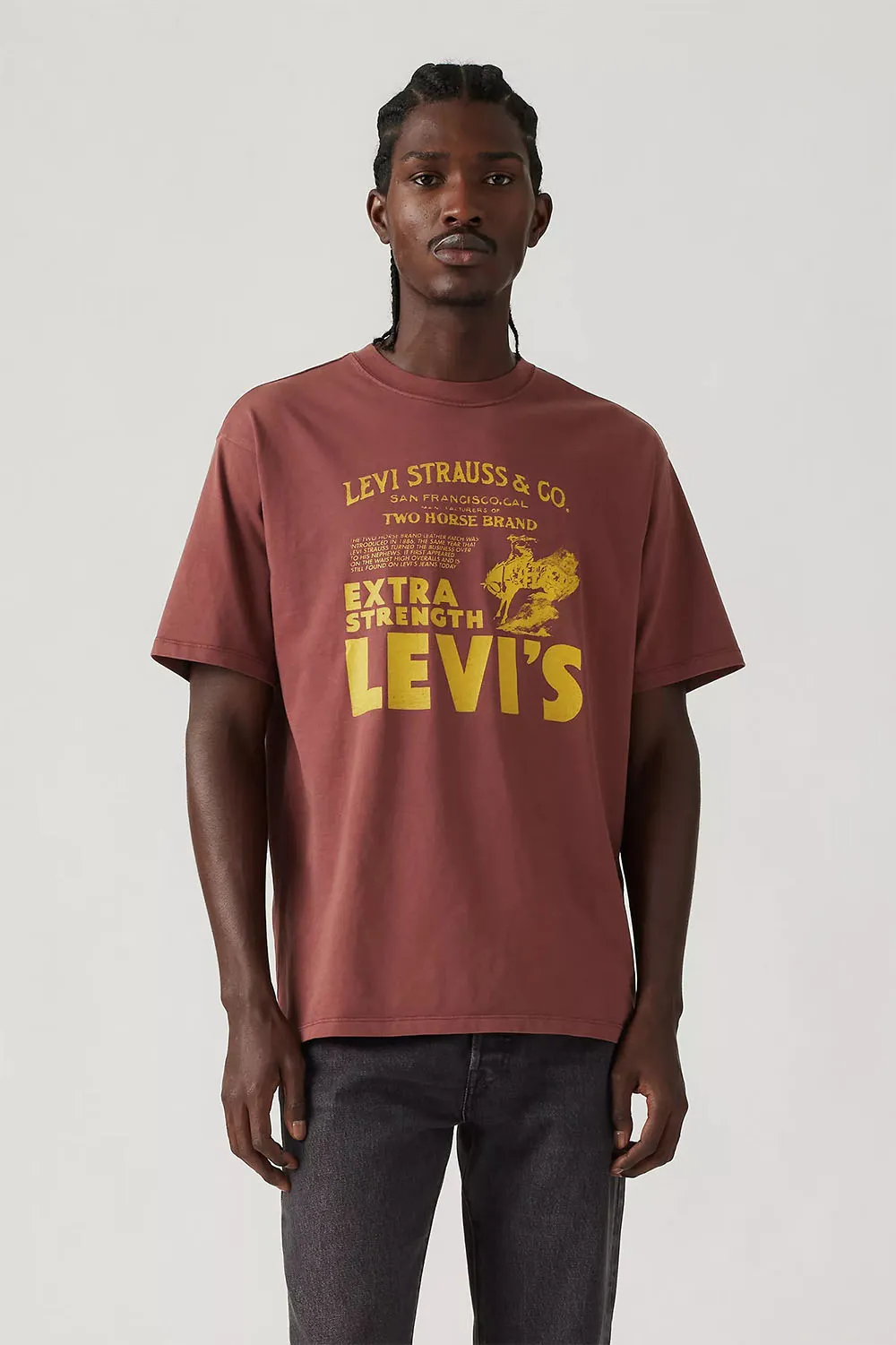 VINTAGE FIT GRAPHIC TEE Archival Poster sold by REVOLVR Menswear product image thumbnail 2