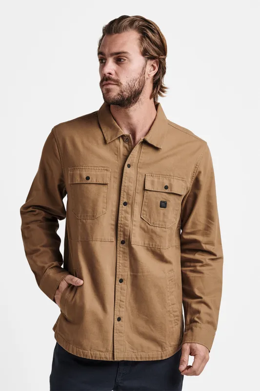 HEBRIDES UNLINED Dark Khaki sold by REVOLVR Menswear