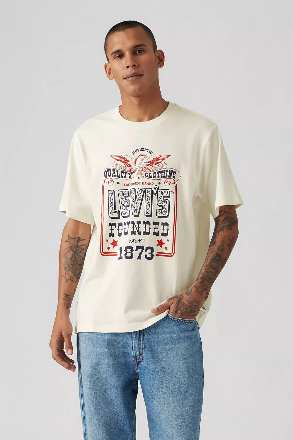 RELAXED FIT TEE Levis Founded Archival sold by REVOLVR Menswear product image thumbnail 2