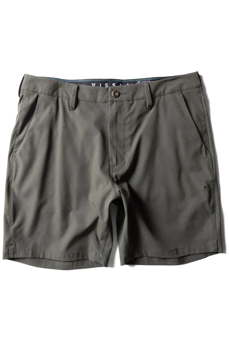 CUTLAP ECO 17.5" HYBRID WALKSHORT Vintage Green sold by REVOLVR Menswear