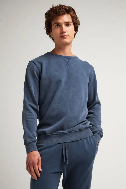 RP CREW SWEATSHIRT Mineral Moonlit Ocean sold by REVOLVR Menswear