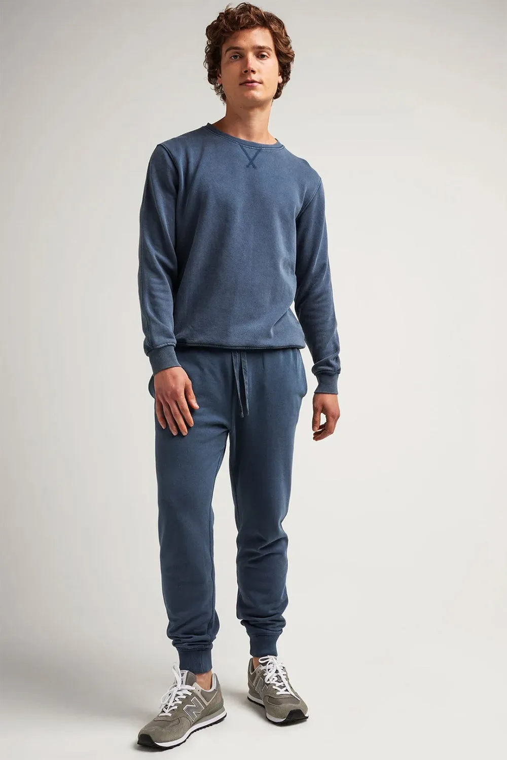 RP CREW SWEATSHIRT Mineral Moonlit Ocean sold by REVOLVR Menswear product image thumbnail 3