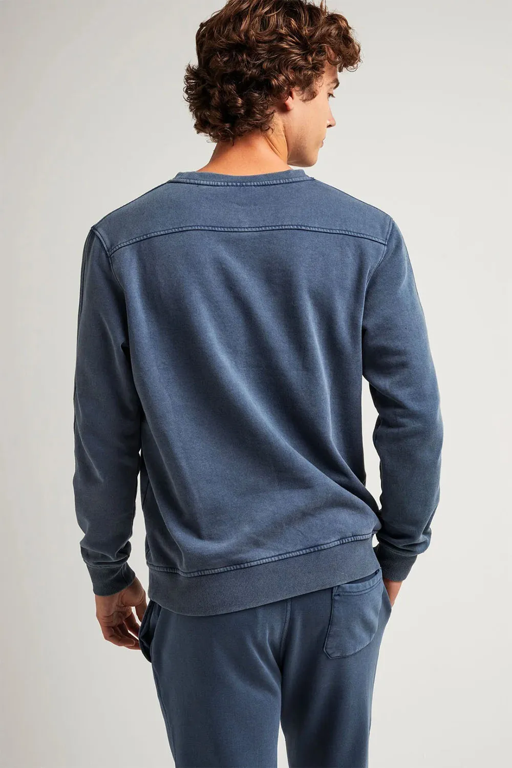 RP CREW SWEATSHIRT Mineral Moonlit Ocean sold by REVOLVR Menswear product image thumbnail 2