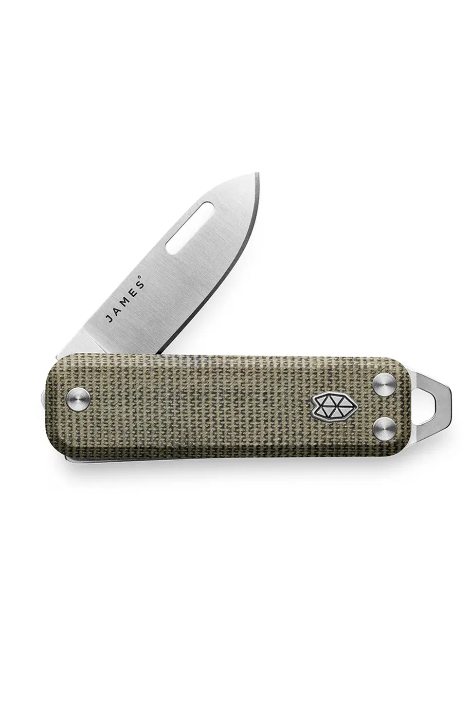 THE ELKO KNIFE OD Green/Stainless/Micarta Straight sold by REVOLVR Menswear