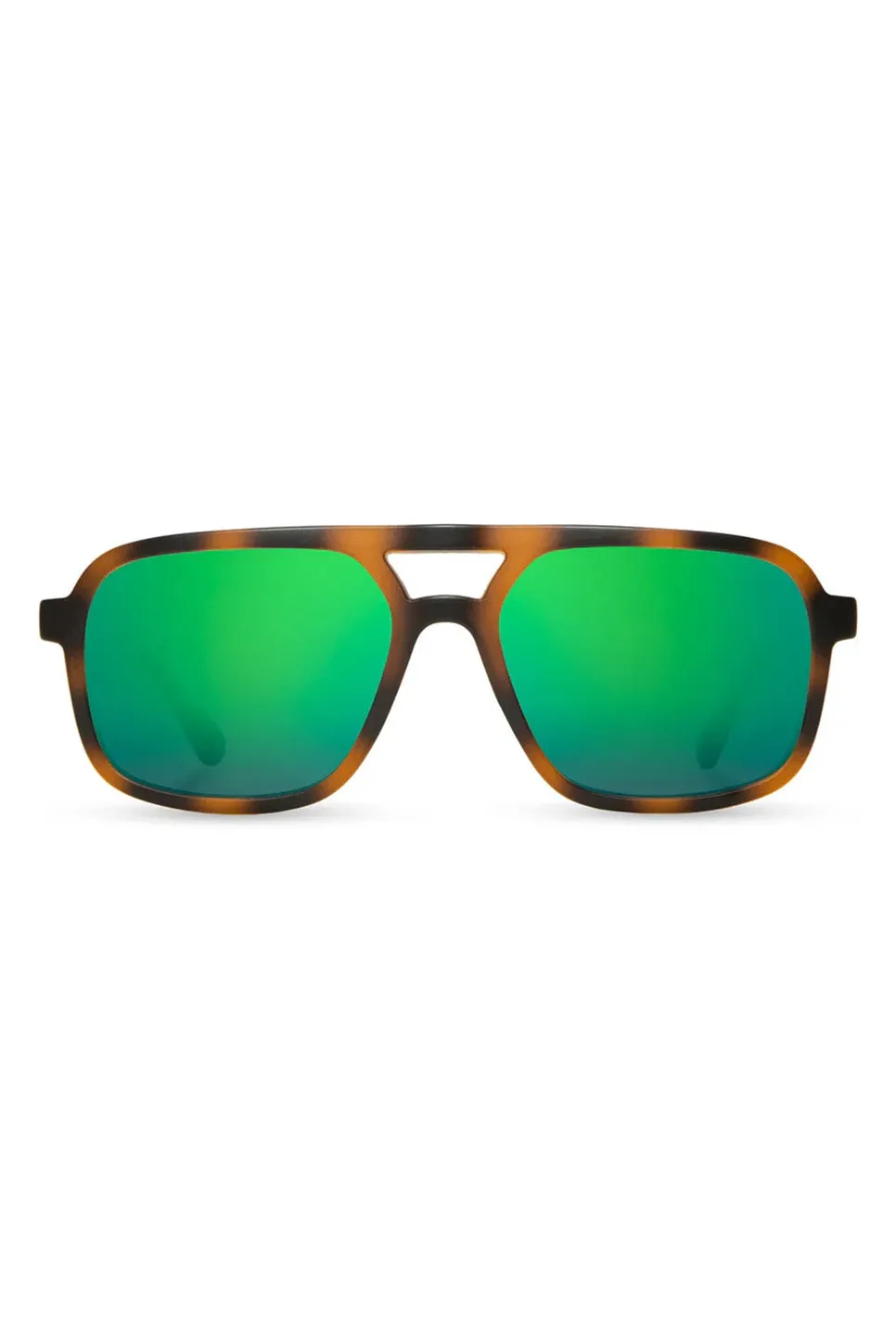 GLACIER - MATTE TORT/WALNUT/HD+ GREEN FLASH POLAR sold by REVOLVR Menswear product image thumbnail 2