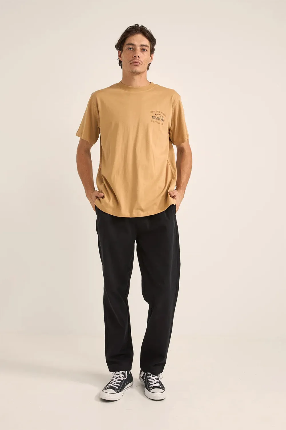 BRUSHED JAM PANT Black sold by REVOLVR Menswear product image thumbnail 2