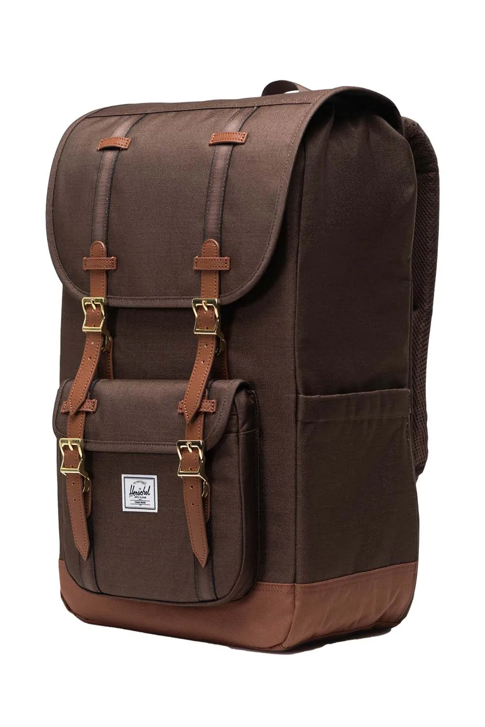 LITTLE AMERICA BACKPACK Chocolate Brown sold by REVOLVR Menswear product image thumbnail 2