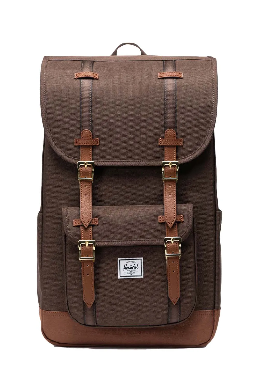 LITTLE AMERICA BACKPACK Chocolate Brown sold by REVOLVR Menswear