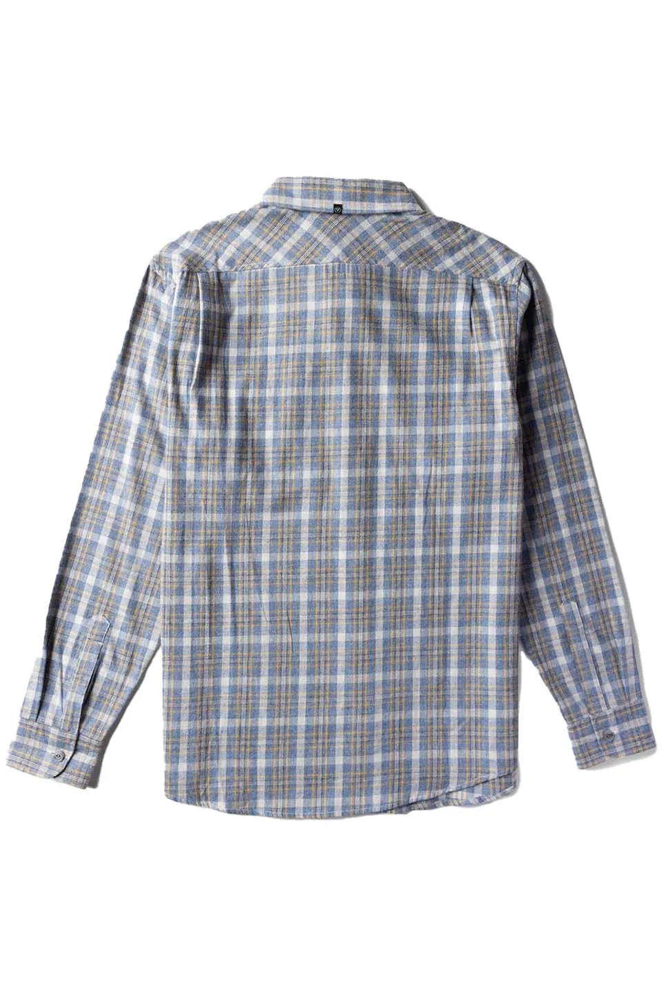 CENTRAL COAST ECO LS FLANNEL Dusk Heather sold by REVOLVR Menswear product image thumbnail 2