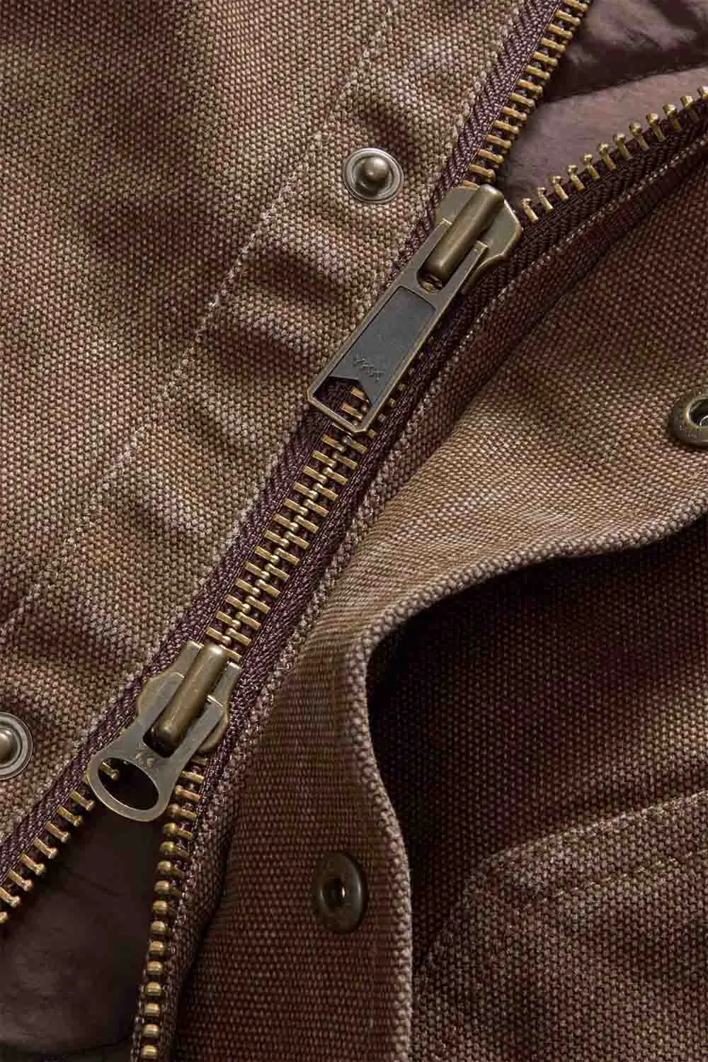 WORKHORSE HOODIE Aged Penny Chipped Canvas sold by REVOLVR Menswear product image thumbnail 5