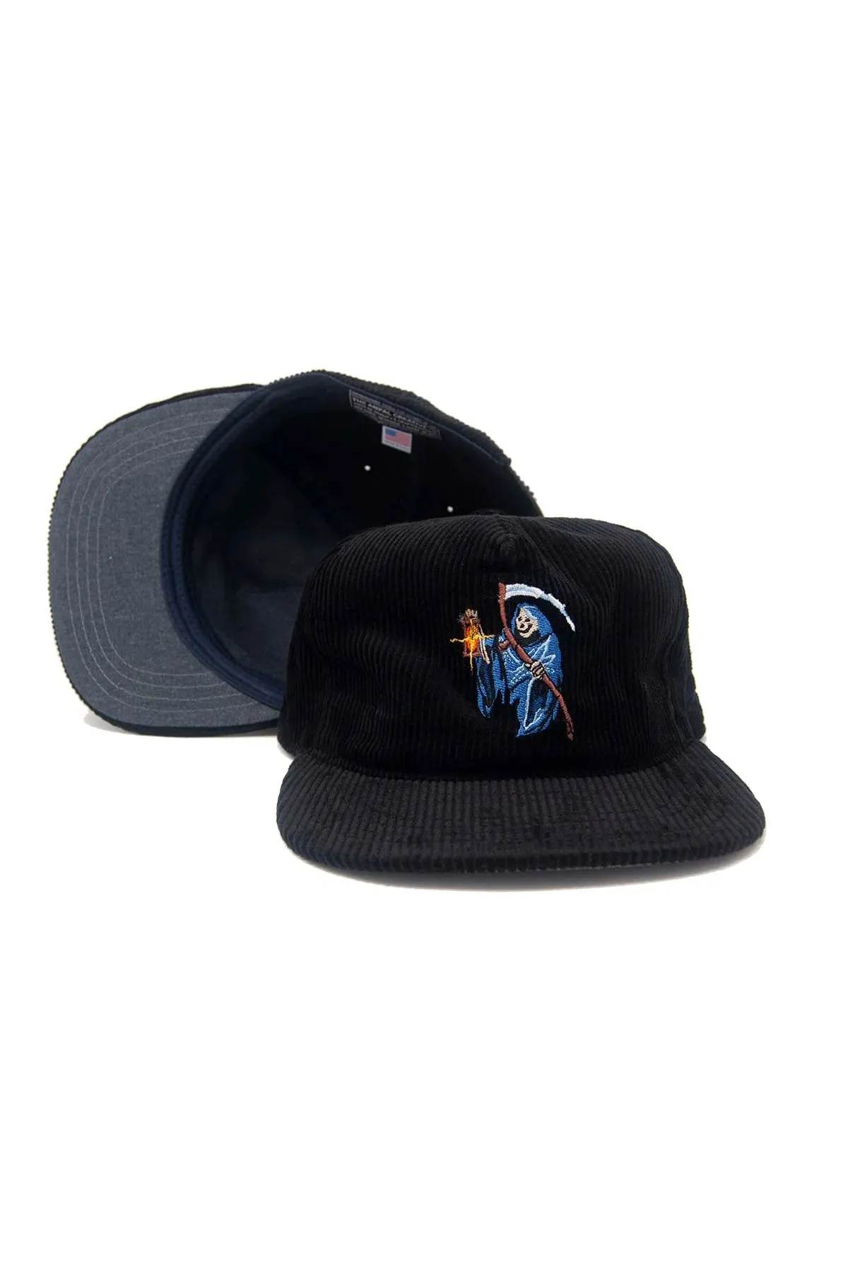 FRIEND OF THE DEVIL II STRAPBACK Black sold by REVOLVR Menswear product image thumbnail 4