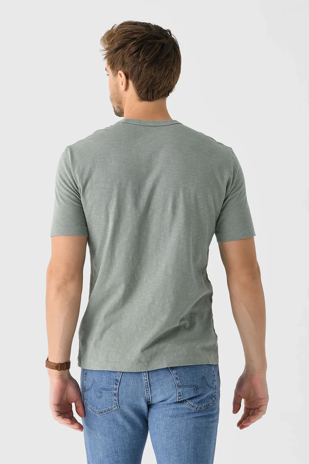 SUNWASHED POCKET TEE Sage Creek sold by REVOLVR Menswear product image thumbnail 2