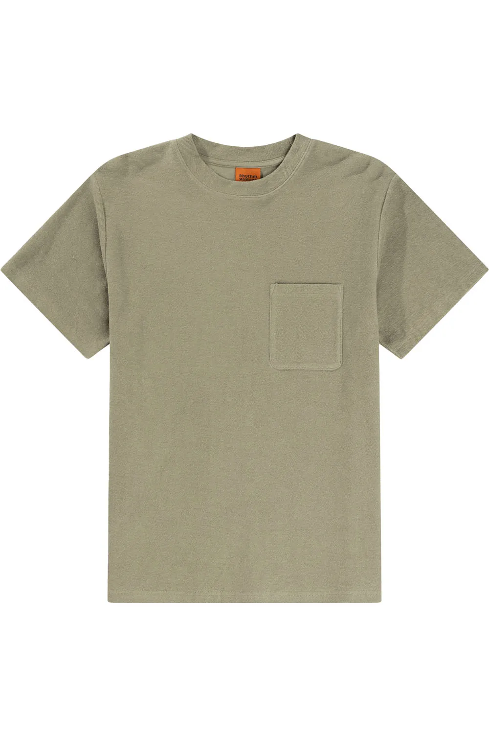 VINTAGE TERRY SS TSHIRT Sage sold by REVOLVR Menswear